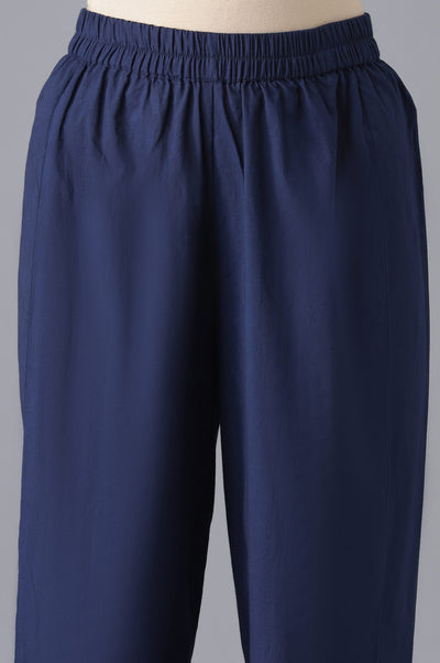 Peach Ethnic Festive kurta and Palazzo Set