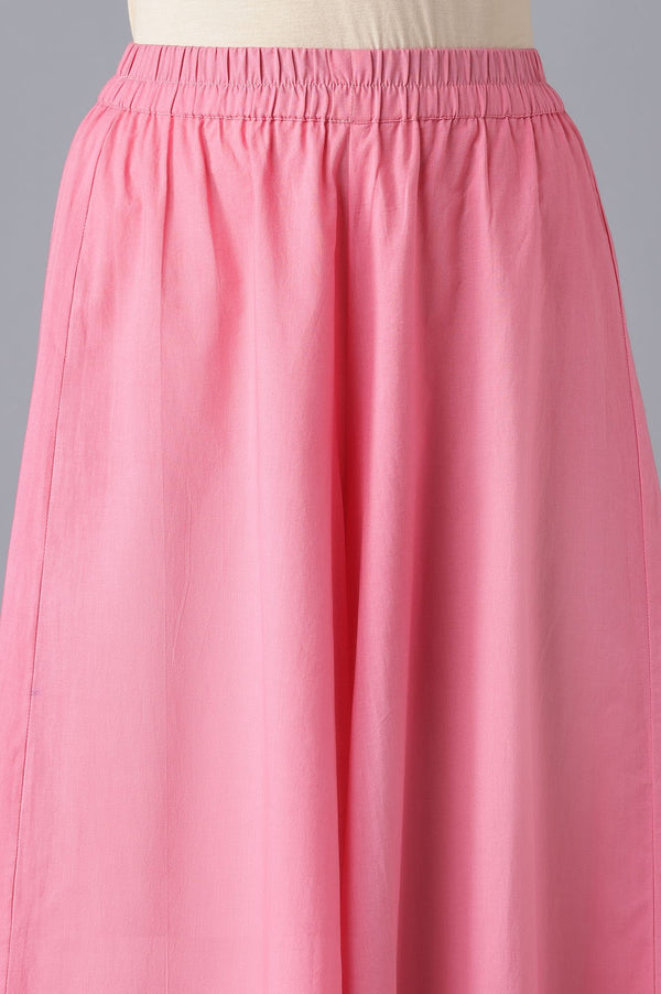 Grey Ethnic kurta with Culottes