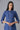 Blue Ethnic Festive kurta and Palazzo Set