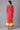 Red kurta and Yellow Palazzo Set