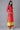 Red kurta and Yellow Palazzo Set