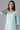 Green Ethnic kurta with Culottes