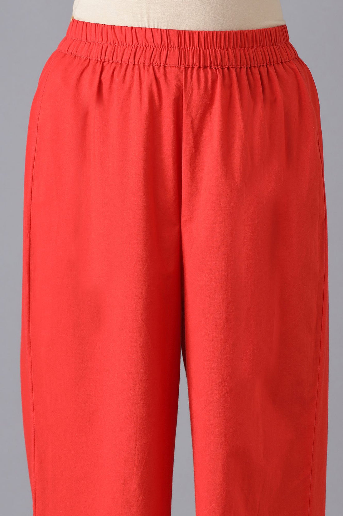 Yellow Ethnic kurta with Orange Culottes