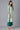 Green Ethnic kurta with Culottes