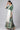 Green Printed kurta, Skirt and Dupatta Set