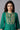 Green Ethnic kurta with Culottes