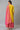 Yellow Hand Work kurta, Pink Skirt And Dupatta Set