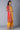 Red Gilet, Yellow Kurta And Palazzo Set