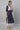 Blue Printed Cotton kurta &amp; Trousers Set