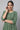 Green Stripe Print Cotton kurta &amp; Trousers Set