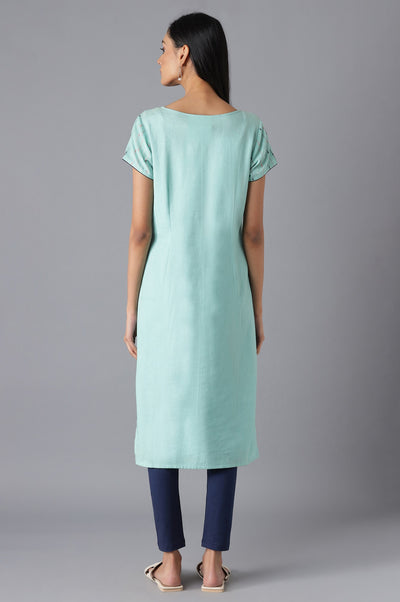 Green Casual kurta & Palazzo Set