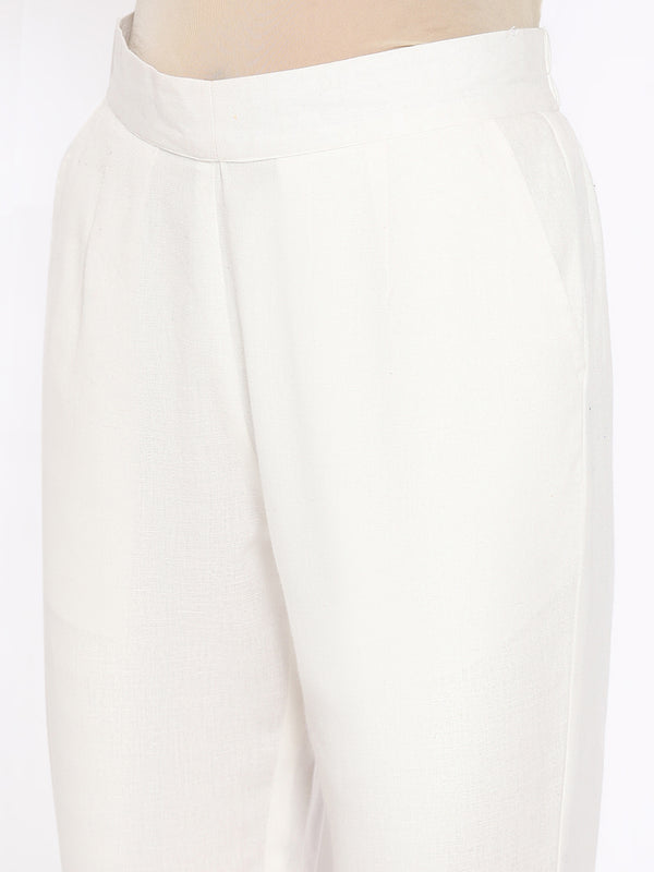 Green Printed kurta & Trousers Set