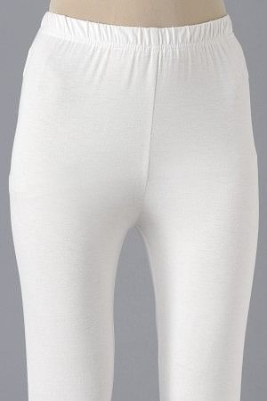 Green Printed Dress &amp; Tights Set