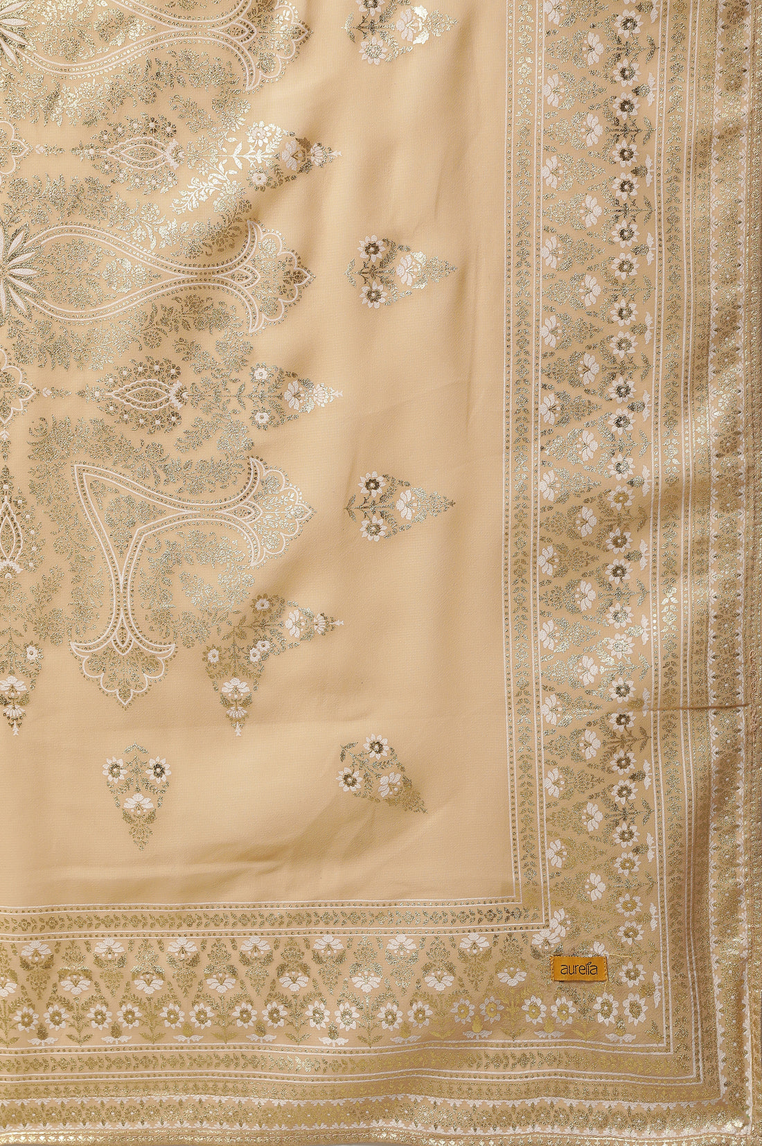 Pink Festive Ethnic LIVA kurta, Skirt &amp; Dupatta Set