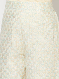 Blue Festive kurta and Palazzo Set