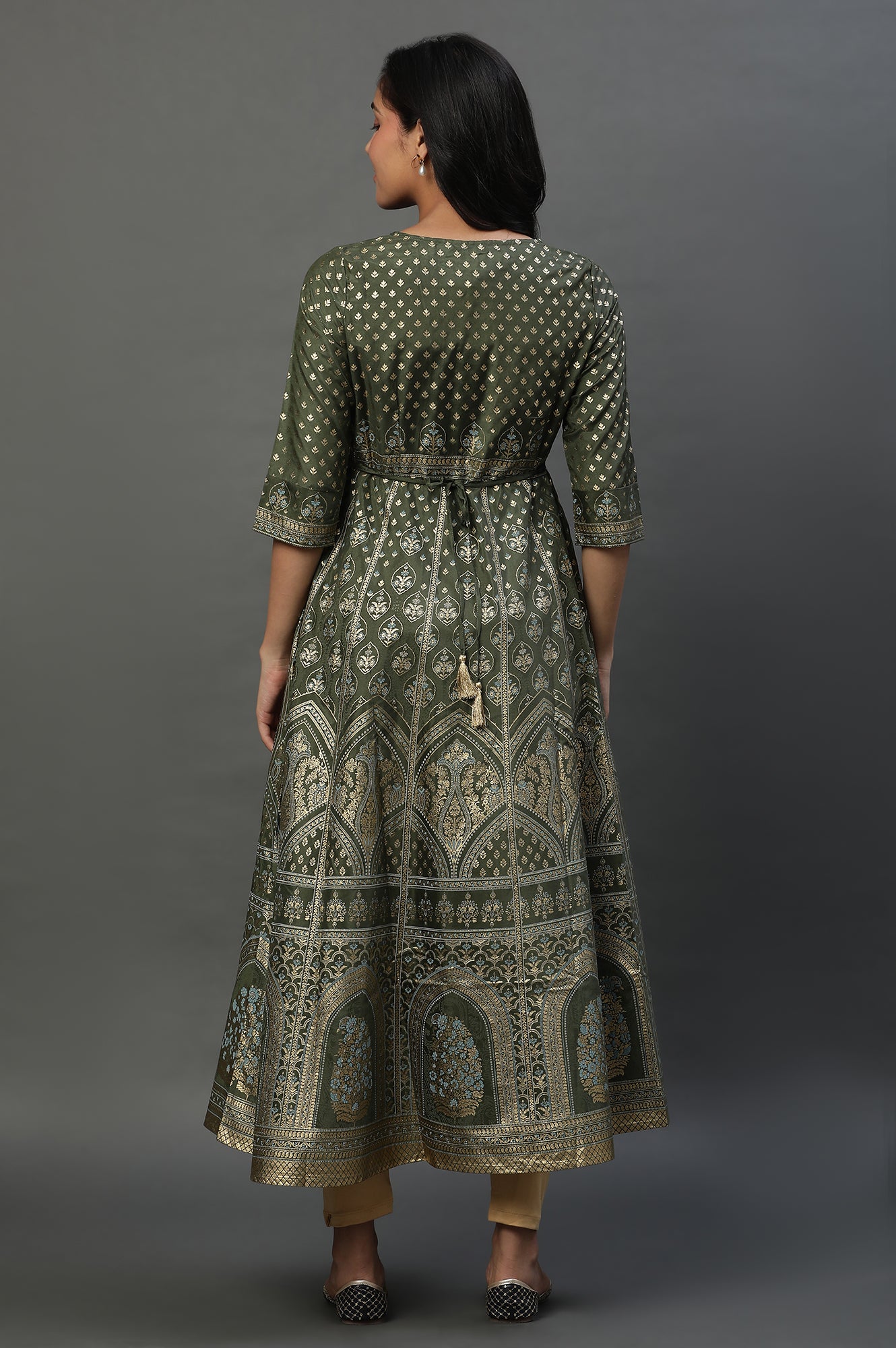 Buy Green Printed Dress & Tights Set Online for Woman | Shop for Aurelia Buy Green Printed Dress & Tights Set Online for Woman | Shop for Aurelia