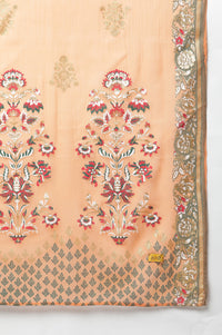 Green Festive kurta, Skirt &amp; Dupatta Set