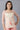 Girls Pink Gillet With Off-White Printed kurta And Sharar