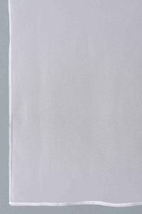 Pink Straight Top With White Flared Skirt And Dupatta