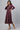 Purple Floral Printed Winter kurta