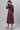 Purple Floral Printed Winter kurta
