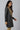 Grey Short kurta with Gold Khadi Print