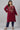 Pink Zari Embroidered Winter Plus Size kurta