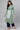 Green Jacquard Winter kurta