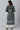 Grey Double Layered Printed Winter kurta