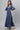 Blue Tiered Acrylic Charm Winter Dress