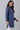 Blue Yarn-dyed Winter kurta