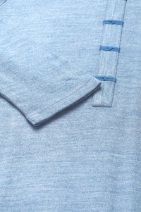 Blue Acrylic Winter kurta