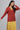 Orange Yarn-dyed Short Coat