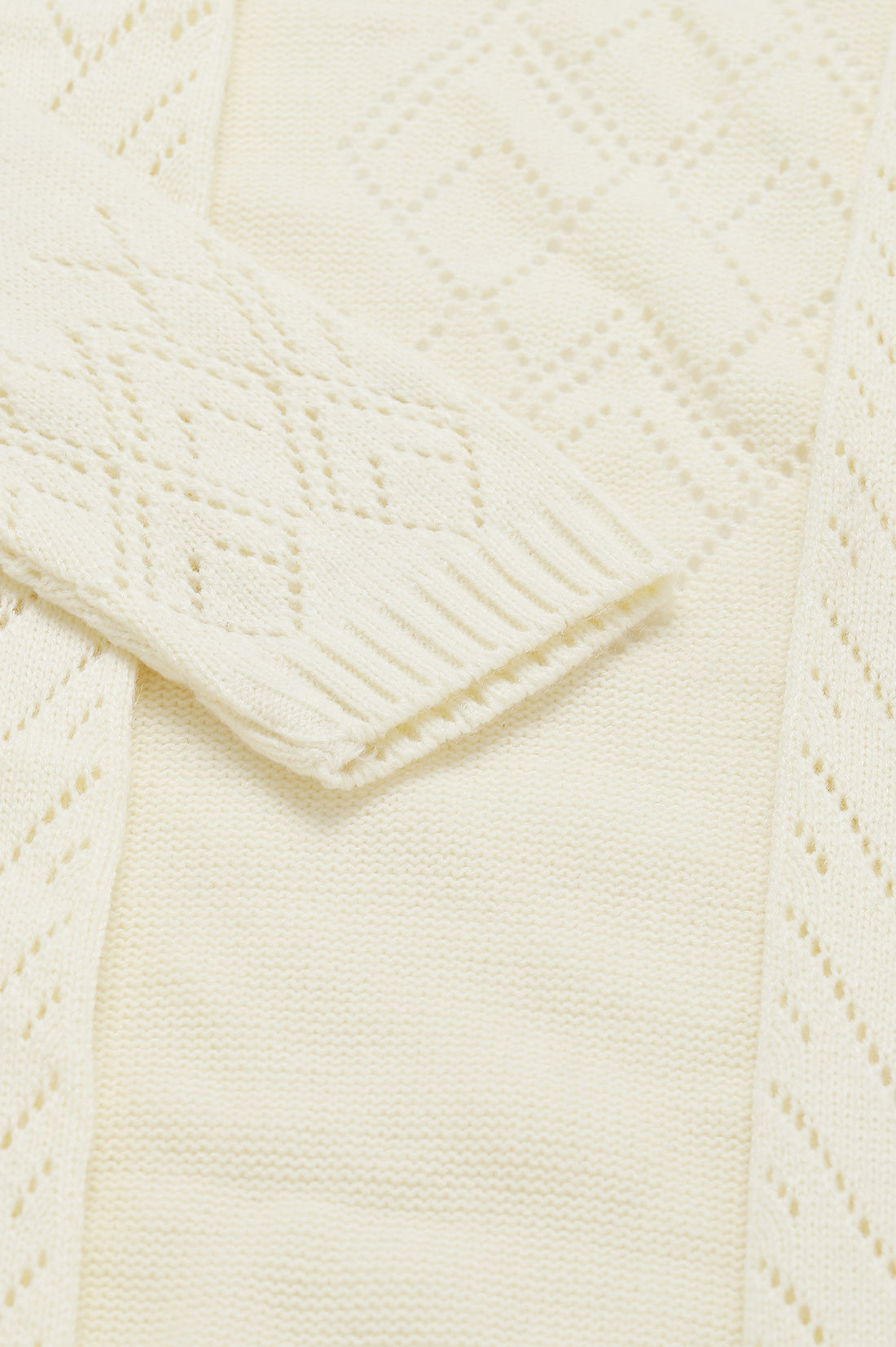 White Shawl Collar Front Open Cardigan