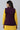 Purple Sleeveless Women Short Sweater