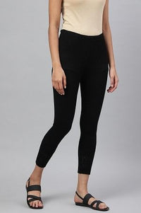 Black Acrylic Winter Tights