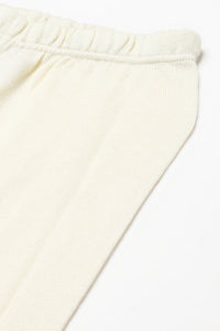 White Textured Acrylic Skinny Fit Tights