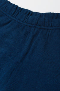 Blue Solid Skinny Acrylic Tights