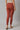 Orange Acrylic Winter Women Tights