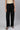 Black Ankle Length Straight Winter Palazzo