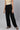 Black Ankle Length Straight Winter Palazzo