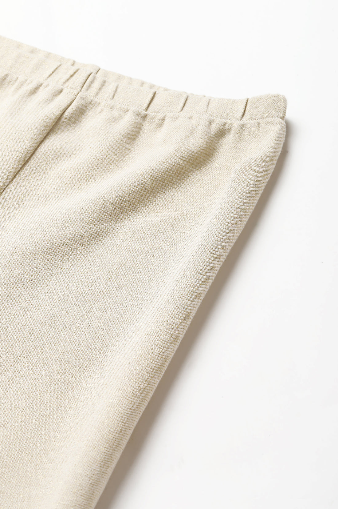 White Yarn-Dyed Winter Tights