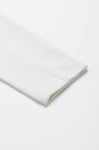 White Solid Winter Tights