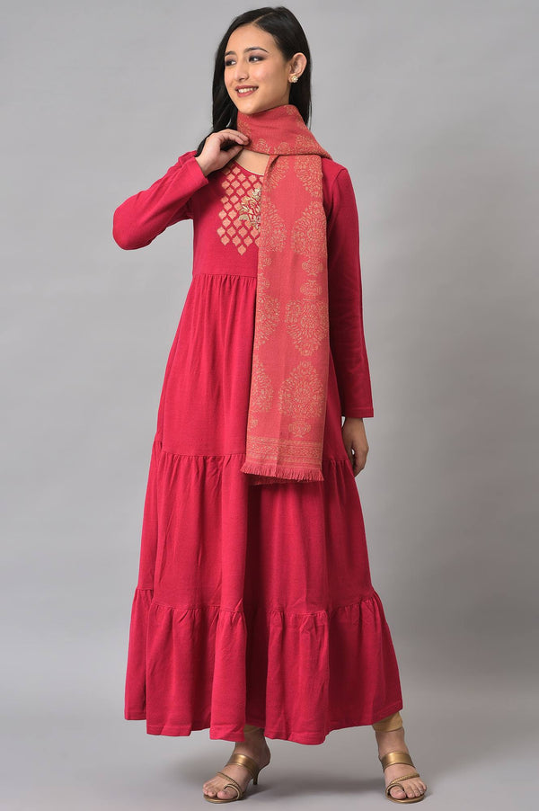 Aurelia  Pink Shawl