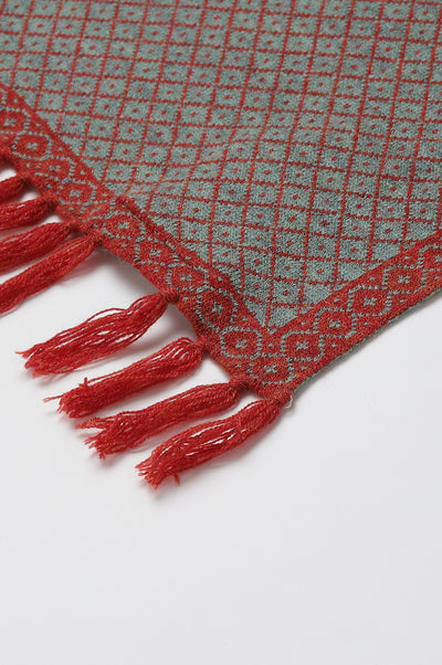 Orange Yarn-Dyed Women Muffler