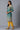 Algae Green Floral Printed kurta With Yellow Solid Trousers