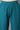Natural Floral Printed kurta In Round Neck With Teal Green Solid Trousers