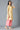 Yellow Floral Printed kurta In Round Neck With Pink Straight Palazzo