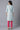 Blue Floral Print kurta and Pink Trousers Set