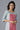 Blue Floral Print kurta and Pink Trousers Set